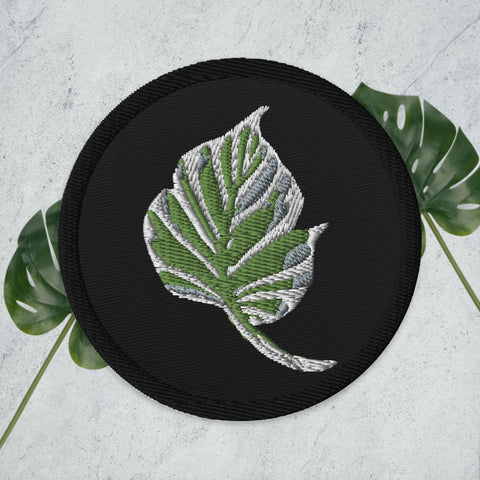 Watercolour Leaf Patch